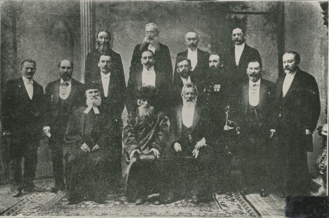 Jewish delegation meets Tsar Nicholas II, 1904