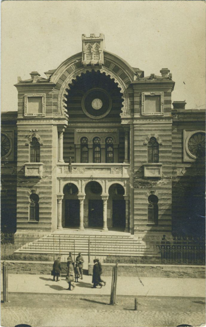 Minsk synagogue in 1918