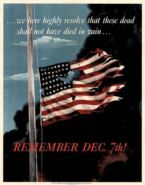 US World War 2 poster