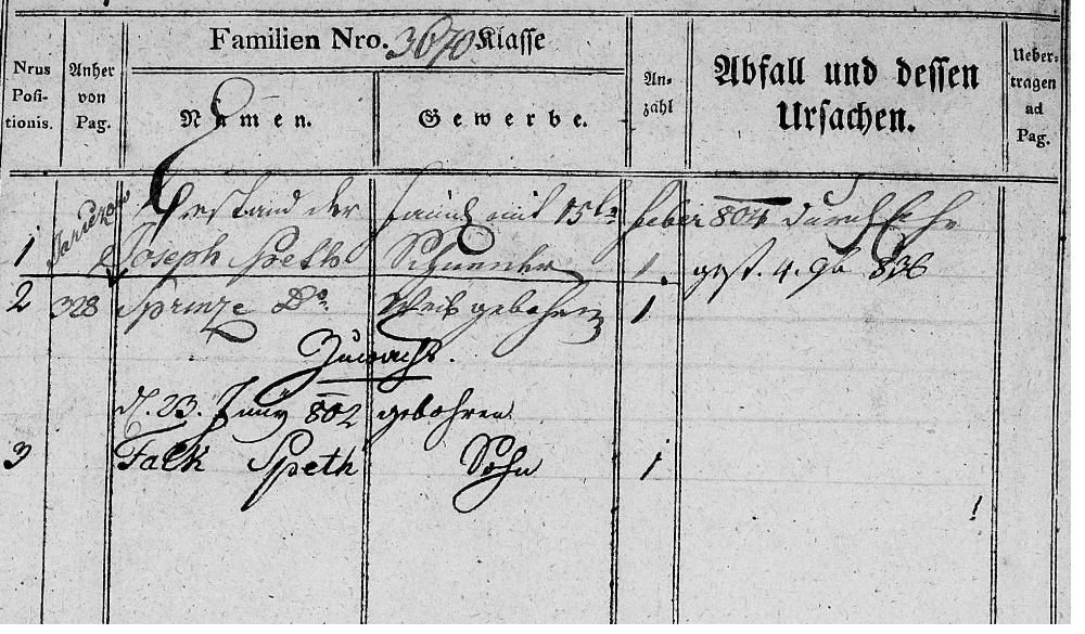 excerpt from 1796 evidence book